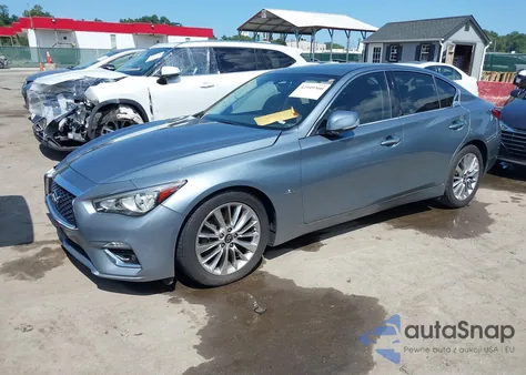 2020 Infiniti Q50 Luxe из США, поврежденный, VIN JN1EV7AP3LM206330